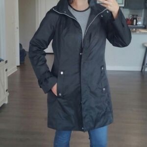 Calvin Klein Black Trench Coat